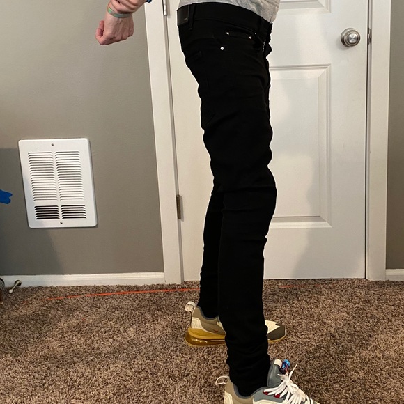 AMIRI RARE all black NWT skinny jeans NWT rare w30 - Picture 6 of 15